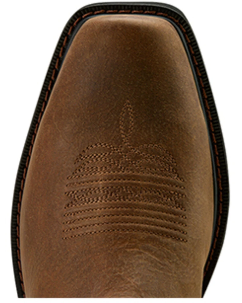 Ariat Men's Ironside Pull-On Work Boots - Steel Toe