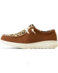 Ariat Women's Hilo Leopard Print Casual Shoes - Moc Toe
