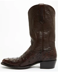 Cody James Black 1978® Men's Chapman Exotic Full-Quill Ostrich Western Boots - Round Toe