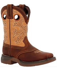 Durango Boys' Lil Rebel Western Boots - Broad Square Toe