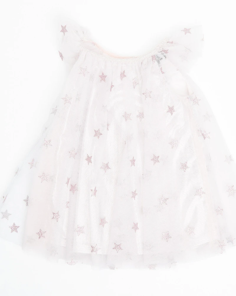 Sugar California Infant Girls' Star Tulle Dress
