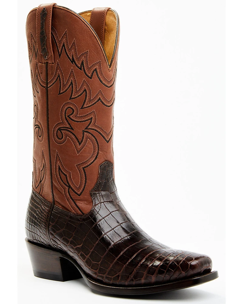 Cody James Men's Exotic Crocodile Western Boots - Square Toe