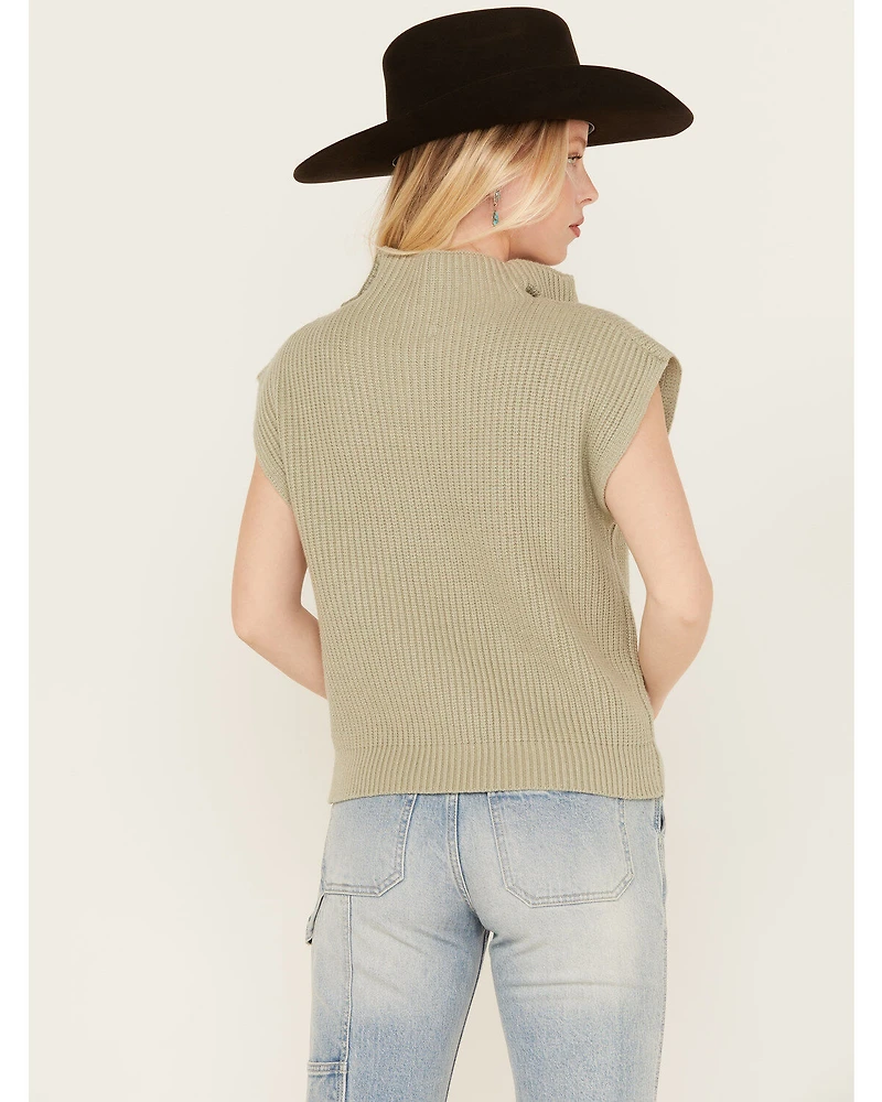 Revel Women's Quarter Zip Sweater Vest