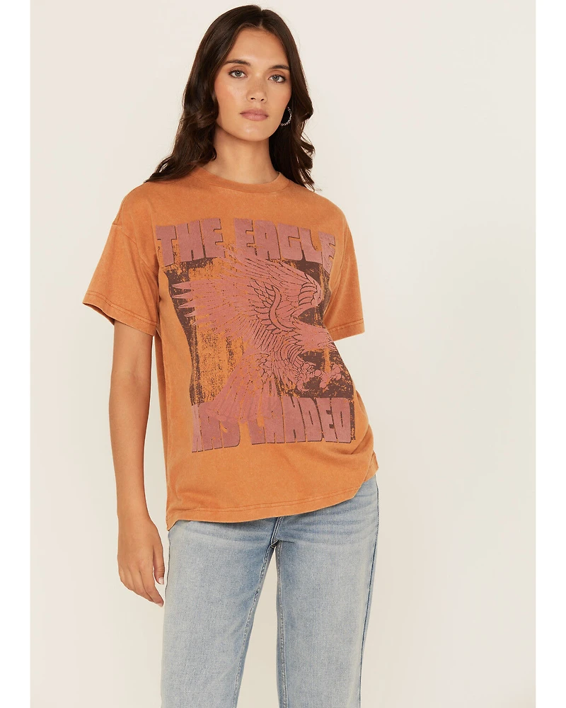 Cleo + Wolf Women's Eagle Short Sleeve Boyfriend Graphic Tee