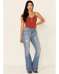 Idyllwind Women's Medium Wash Legends High Risin Vintage Flare Jeans