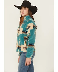 Ariat Women's Southwestern Print Berber Pullover