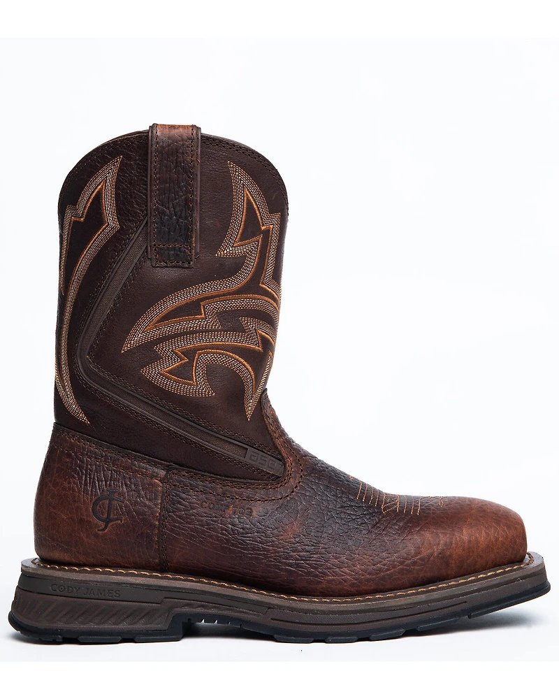 Cody James Men's ASE7 Disruptor Western Work Boots - Nano Composite Toe
