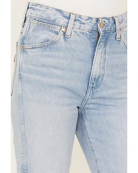 Wrangler Women's Bad Intentions Wild West 603 Destructed Straight Jeans