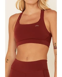 Shyanne Women's Solid Riding Sports Bra