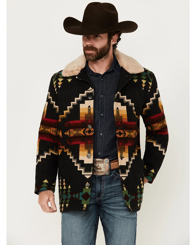 Pendleton Men's Brownsville Multicolored Print Coat