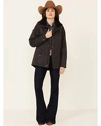 Ariat Women's Solid Grizzly Poly-Fill Canvas Jacket