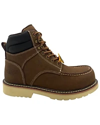 AdTec Men's 6" Moc Work Boots - Composite Toe