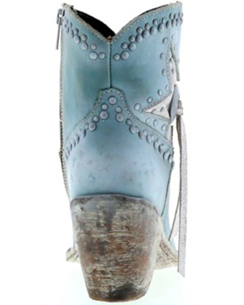 Liberty Black Women's Dolores Studded Western Boots - Snip Toe
