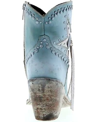 Liberty Black Women's Dolores Studded Western Boots - Snip Toe
