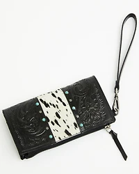 Idyllwind Women's Geneva Hairon Cowhide Clutch