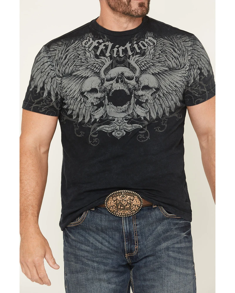 Affliction Men's Desperation Short Sleeve Graphic T-Shirt