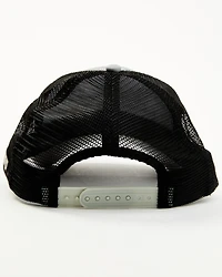 RANK 45® Men's Rubber Logo Flag Patch Mesh-Back Ball Cap