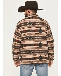 Cinch Men's Southwestern Print 1/4 Snap Pullover