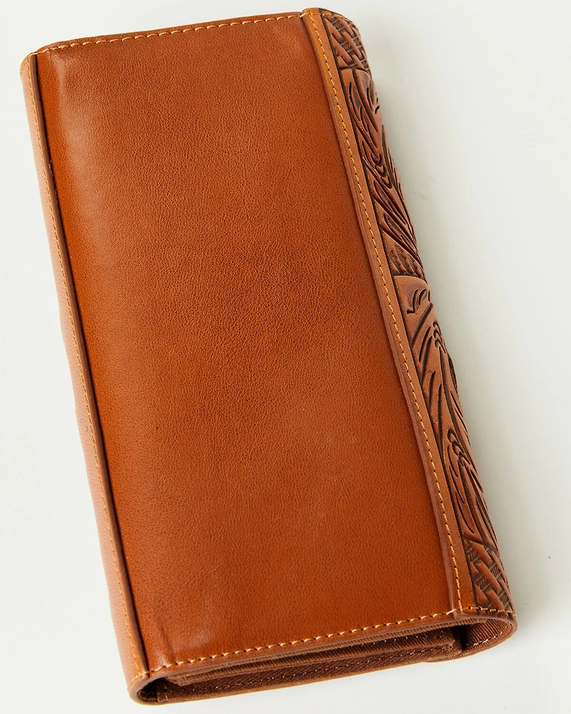 Shyanne Women's Wrenlee Tooled Underlay Wallet