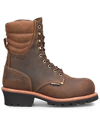 Carolina Men's 9" Hemlock Waterproof 400G Logger Work Boots - Composite Toe