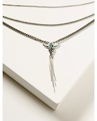 Shyanne Women's Multi-Layered Steer Head Necklace