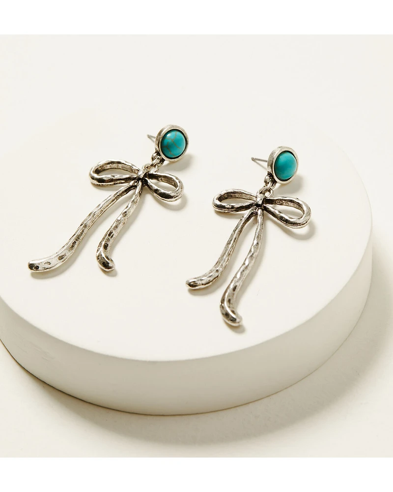 Shyanne Women's Bow Statement Earrings
