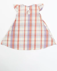 Shyanne Infant Girls' Plaid Print Dress and Diaper Cover Set - 2-Piece