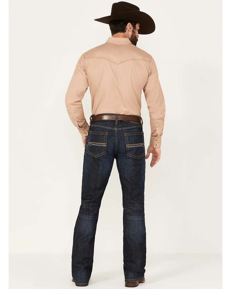 Cody James Men's Night Hawk Wash Wyatt Slim Bootcut Stretch Denim Jeans