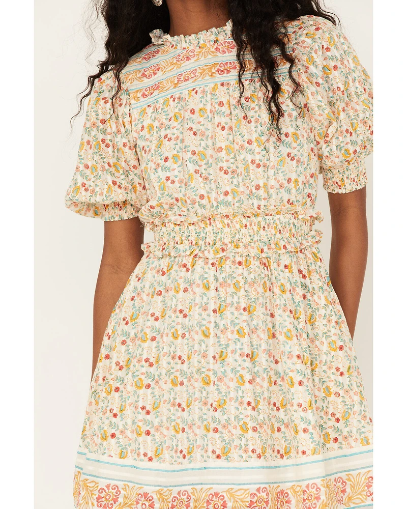 Cleobella Women's Dallas Floral Print Mini Dress
