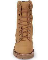 Chippewa Men's 9" Super DNA Lace-Up Waterproof Work Boots - Steel Toe