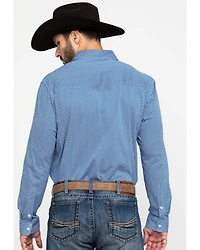 Scully Signature Soft Series Men's Geo Print Long Sleeve Western Shirt