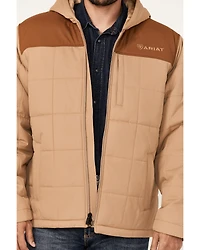 Ariat Men's Color Block Insulated Hooded Jacket