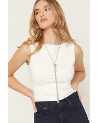 Shyanne Women's Bow Bolo Necklace