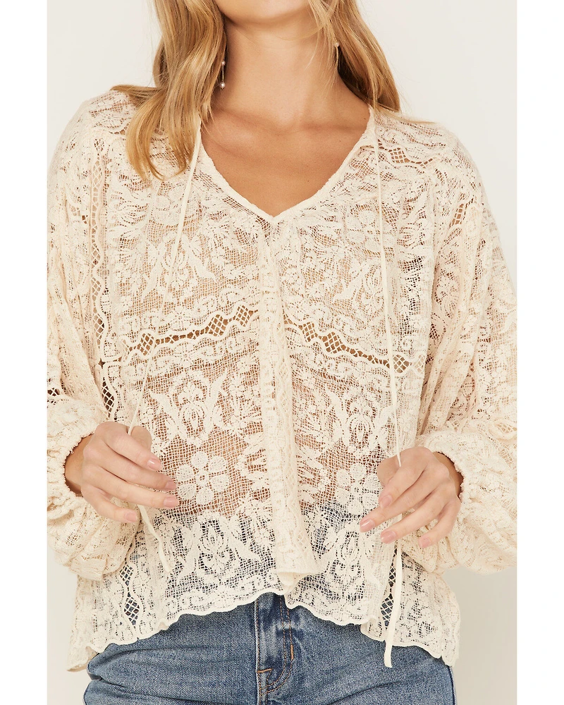 Jen's Pirate Booty Women's Lace Fortune Top