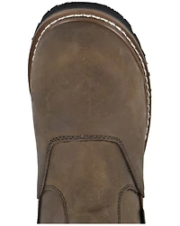 Hoss Men's Buford Logger Pull-On Waterproof Work Boots - Composite Toe