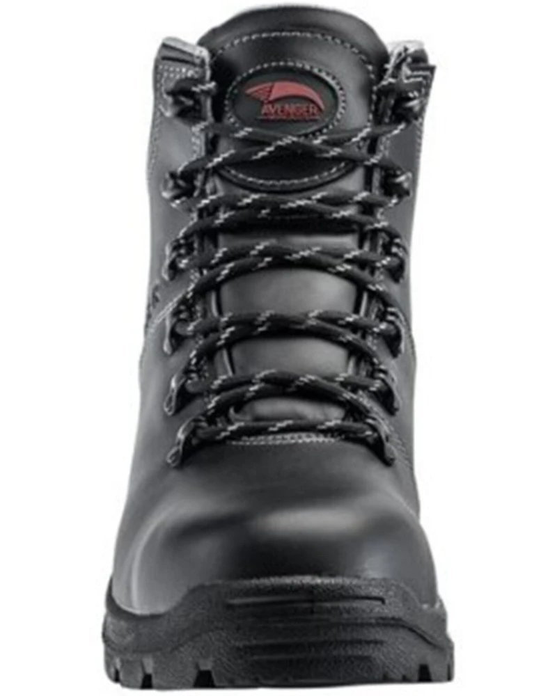 Avenger Men's 8624 Builder Mid 6" Waterproof Lace-Up Work Boots - Soft Toe