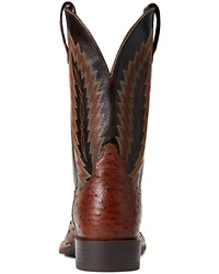 Ariat Men's Full Quill Ostrich Quantum Primo Western Boot - Broad Square Toe
