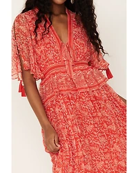 Cleobella Women's Laurel Floral Print Maxi Dress