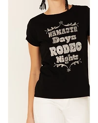 Shyanne Women's Namaste Days & Rodeo Nights Graphic Short Sleeve Tee
