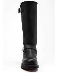 Ad Tec Men's 16" Oiled Leather Engineer Boots - Soft Toe