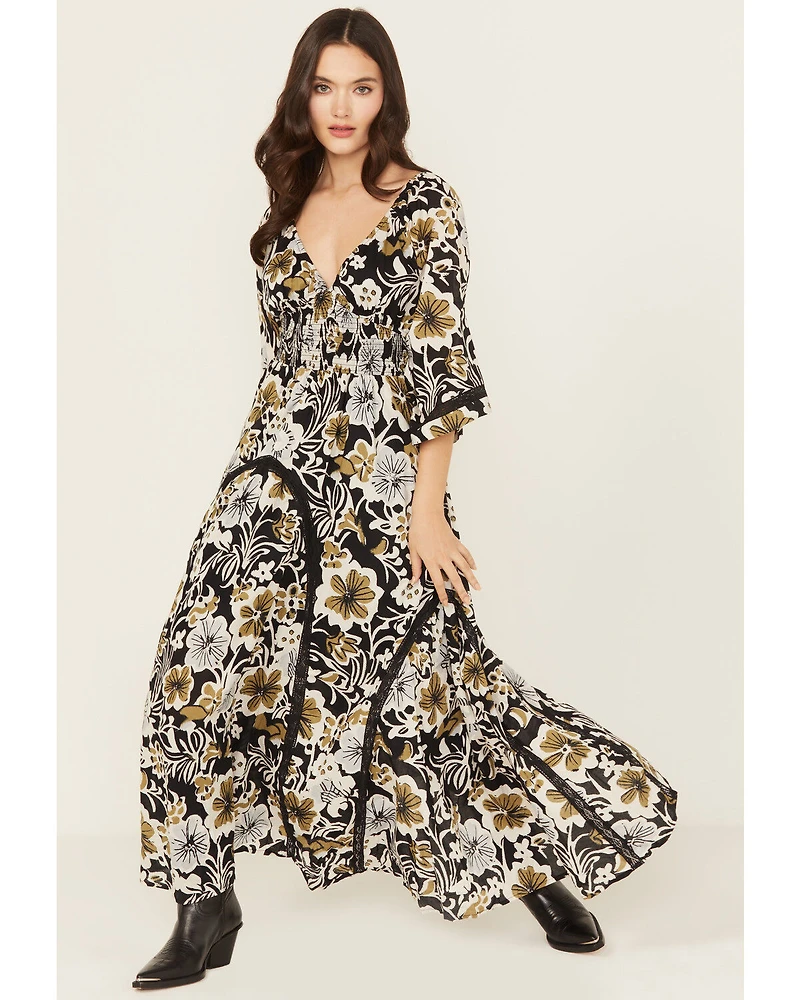 Free People Women's Dixie Floral Print Maxi Dress