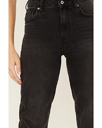 Free People Women's High Rise Pacifica Straight Jeans