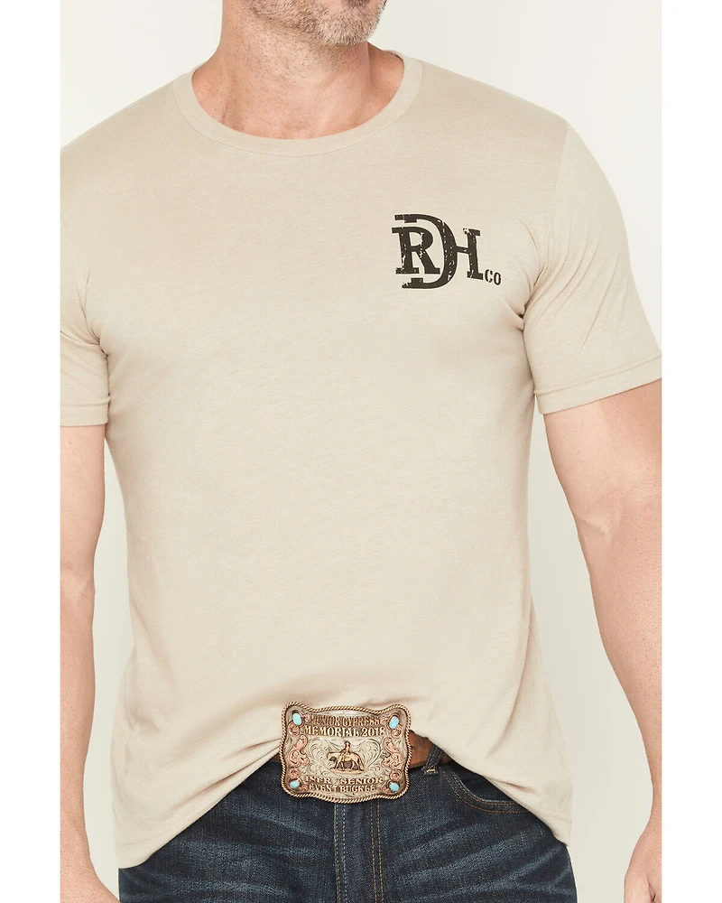 Red Dirt Hat Men's Diamond Cactus Short Sleeve Graphic T-Shirt