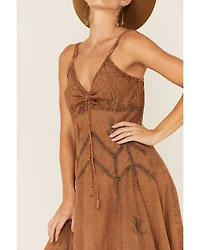 Scully Women's Long Spaghetti Strap Dress