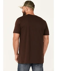Moonshine Spirit Men's Outlaw Racing Short Sleeve Graphic T-Shirt