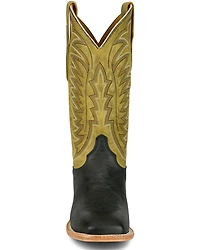 Justin Men's Burchett Western Boots - Broad Square Toe