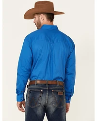Roper Men's Solid Amarillo Collection Long Sleeve Western Shirt