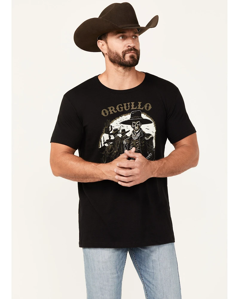 Moonshine Spirit Men's Orgullo Short Sleeve Graphic T-Shirt