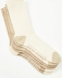 Boot Barn Women's Basic Crew Socks - 3 Pack