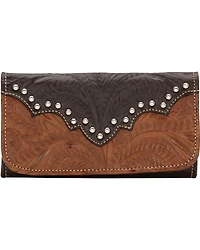 American West Annie's Secret Tri-Fold Wallet
